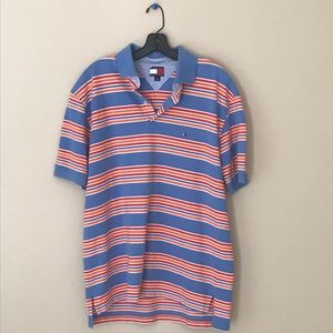 Tommy Hilfiger collar tee. Size men’s LG